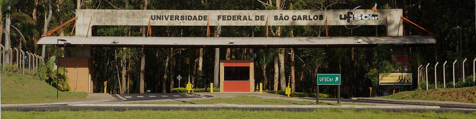 Puerta de entrada sur de la UFSCar, campus de São Carlos